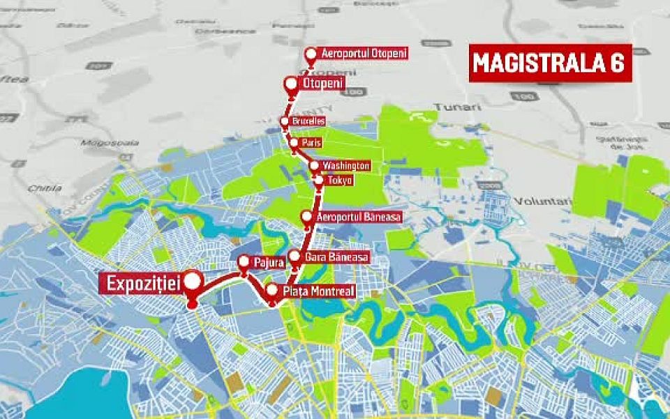 restricții circulație nord Magistralei 6